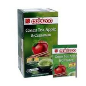 COBIZCO GREEN TEA APPLE & CINNAMON