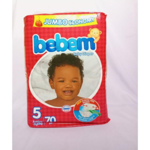BEBEM BABY DIAPERS JUMBO JUNIOR SIZE 5