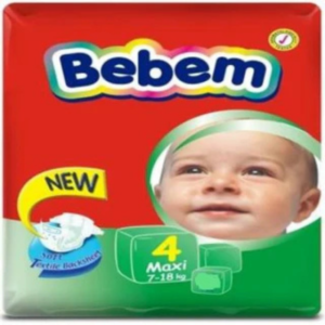 BEMBEM DIAPER SIZE 4 MAXI 7-18KG S/S