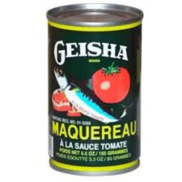 GEISHA MAQUEREAU IN TOMATO SAUCE 155G