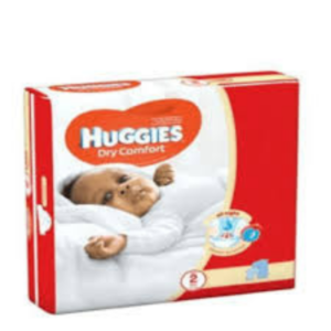 HUGGIES DRY COMFORT DIAPERS SIZE 2
