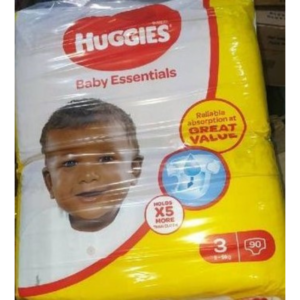 HUGGIES BABY ESSENTIALS JUMBO MIDI SIZE 3