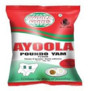 AYOOLA POUNDO YAM 450G