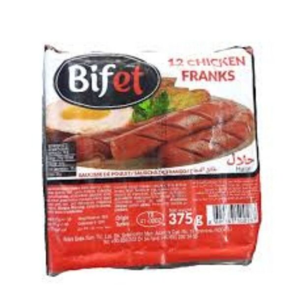 BIFET CHICKEN FRANKS 375G