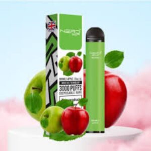 3000 PUFFS VAPE (APPLE FLAVOUR)