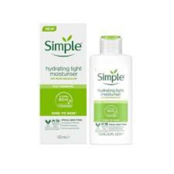 SIMPLE HYDRATING LIGHT MOISTURISER LIGHT 125ML - Image 2
