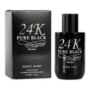 24K PURE BLACK SPRAY E100ML