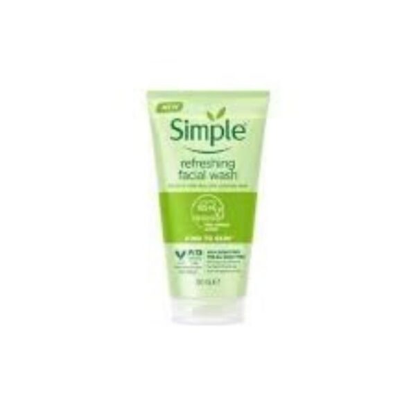 SIMPLE REFRESHING FACIAL WASH 150ML - Image 2