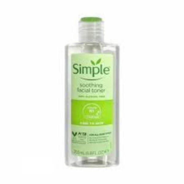 SIMPLE SOATHING FACIAL TONER 200ML - Image 2
