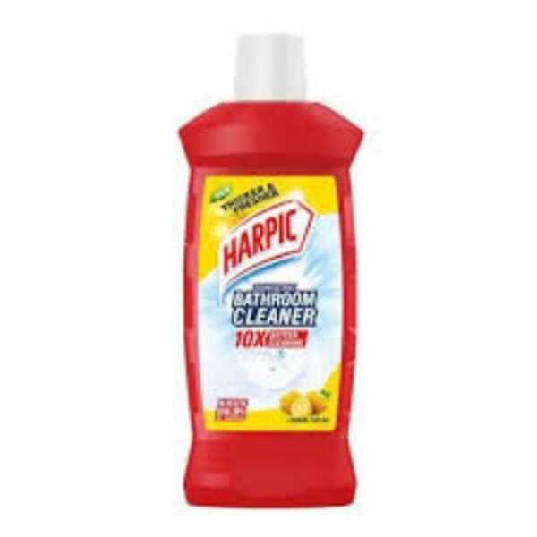 HARPIC BATHROOM CLEANER LEMON 450ML - Image 2