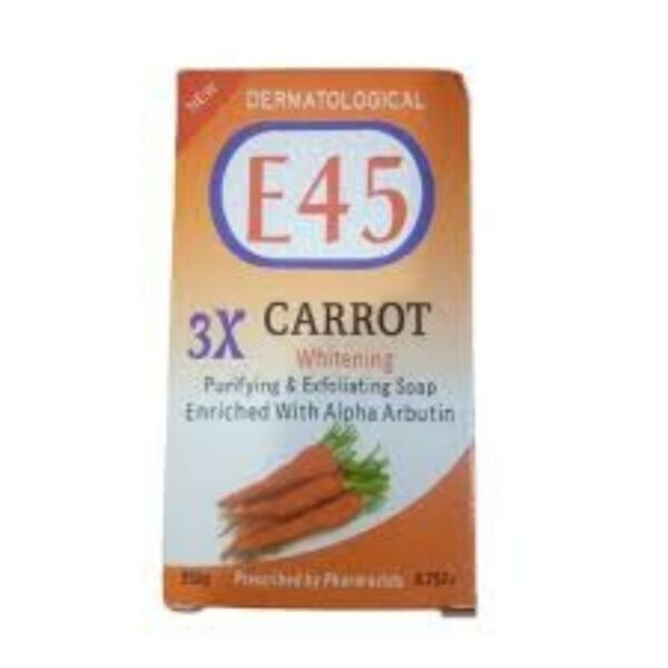 E45 CARROT SOAP 250G - Image 2