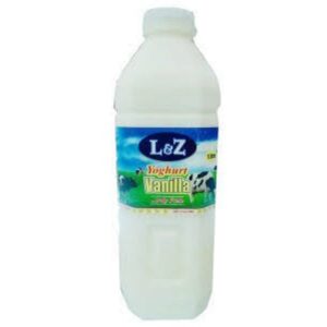L & Z VANILLA YOGHURT 1000ML