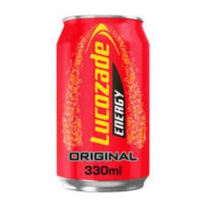 LUCOZADE ENERGY CAN 330ML