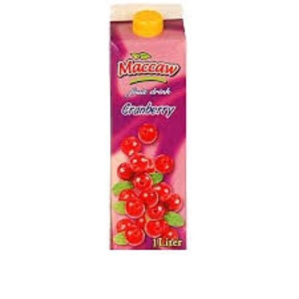 MACCAW CRANBERRY FRUIT 1LTR