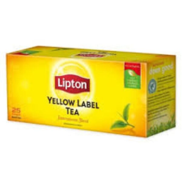 LIPTON YELLOW LABEL TEA (25X2G)