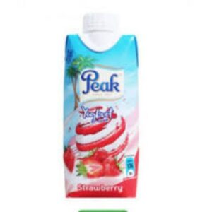 PEAK YOGHURT STRAWBERRY 318ML