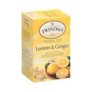 TWININGS LEMON & GINGER TEA 30G