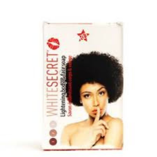 WHITE SECRET LIGHTENING BODY & FACE SOAP 190G - Image 2