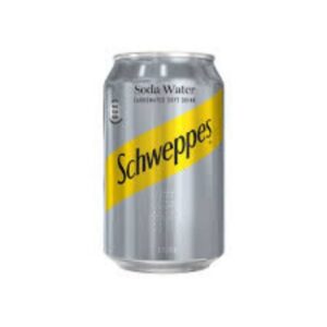 SCHWEPPES SODA WATER 33CL