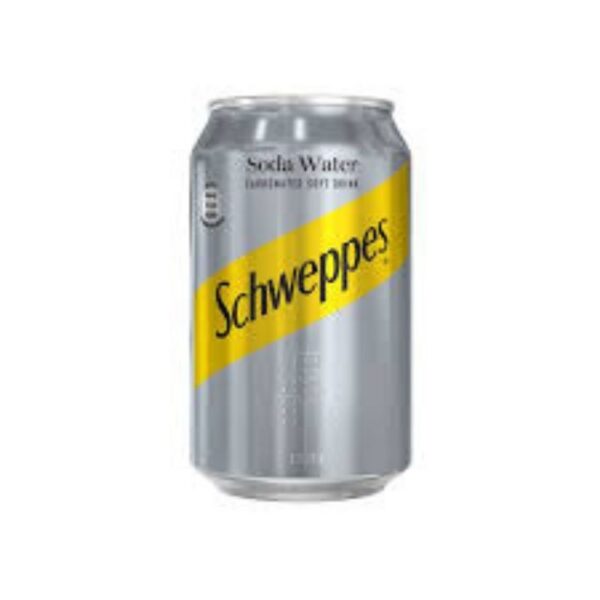 SCHWEPPES SODA WATER 33CL