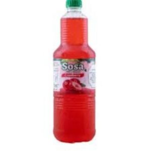 SOSA FRUIT DRINK APPLE 1LTR