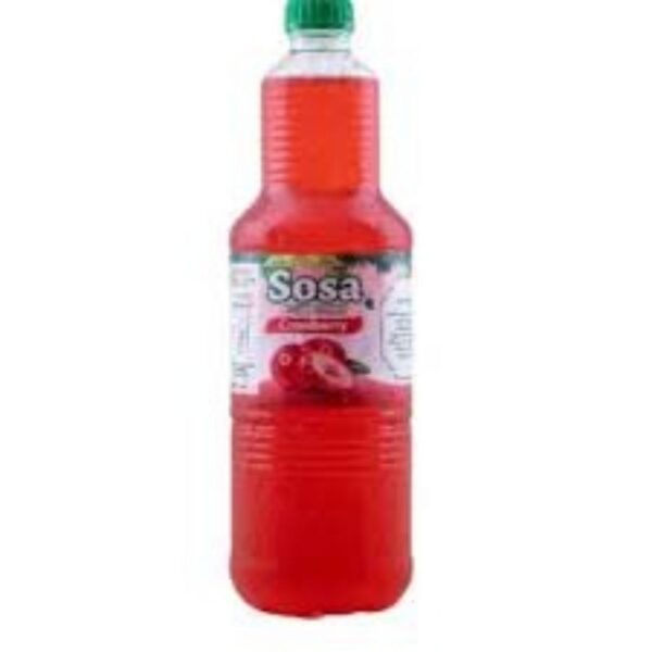 SOSA FRUIT DRINK APPLE 1LTR