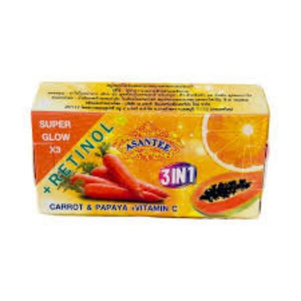 ASANTEE 3 IN 1 CARROT & PAPPAYA + VITAMIN C - Image 2
