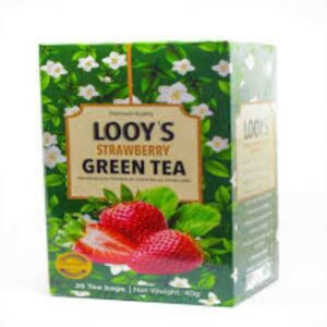 LOOYS STRAWBERRY GREEN TEA 40G1850