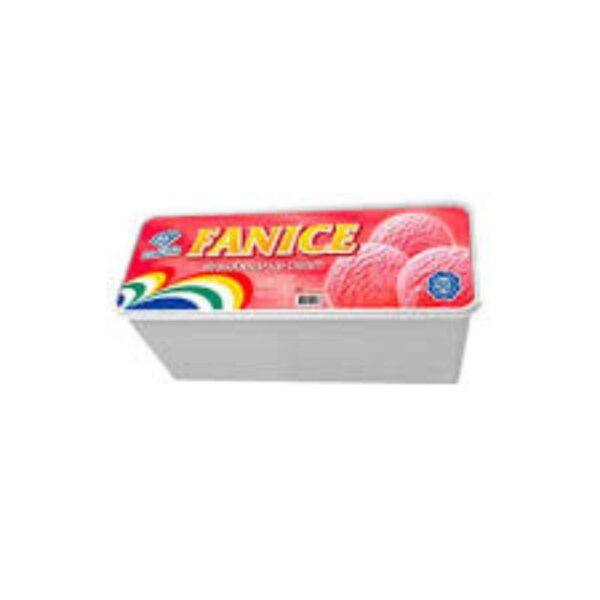 FANMILK VANILLA STRAWBERRY 450ML