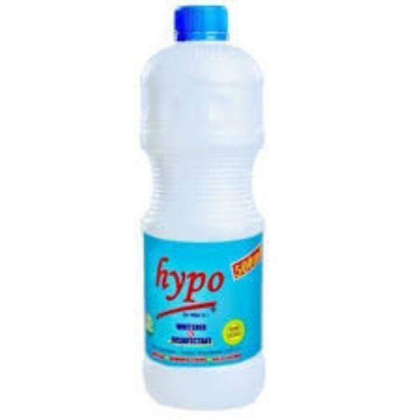 HYPO WHITNER AND DISINFECTANT BLEACH 500ML - Image 2