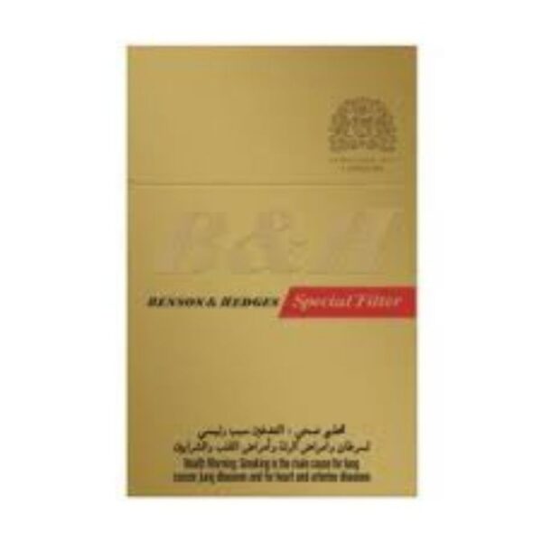 BENSON & HEDGES GOLD SPECIAL FILTER