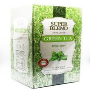 SUPER BLEND GREEN TEA WITH MINT