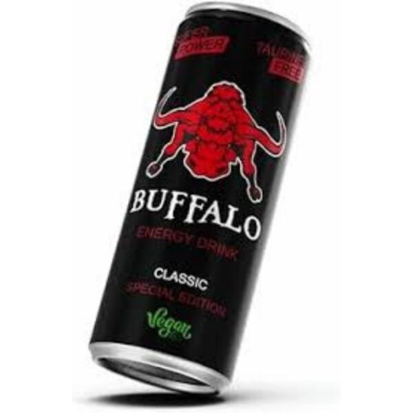 BUFFALO ENERY DRINKS 250ML(RED)