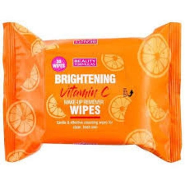 BEAUTY FORMULAS BRIGHTENING VITAMIN C WIPES - Image 2