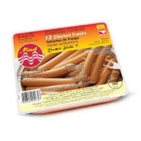 MINAL CHICKEN FRANKS 375G