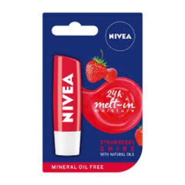 NIVEA 24H MELT-IN MOISTURE STRAWBERRY SHINE 15ML - Image 2
