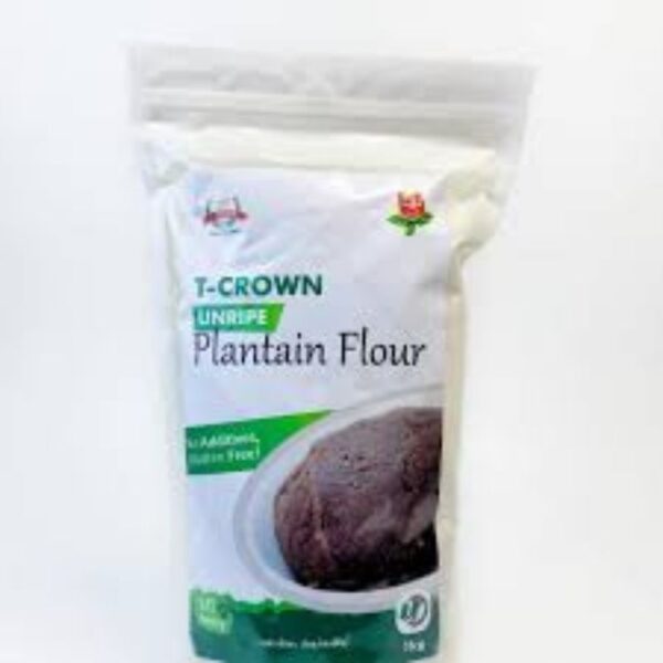 T-CROWN PLANTAIN FLOUR 1KG