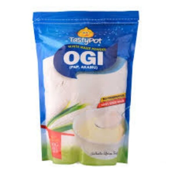 TASTY POT WHITE MAIZE POWDER OGI 500G