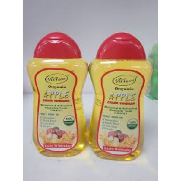 VEETGOLD ORGANIC APPLE CLEANSING TONER 300ML - Image 2