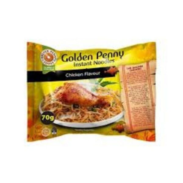 GOLDEN PENNY INSTANT NOODLES CHICKEN FLAVOUR 70G