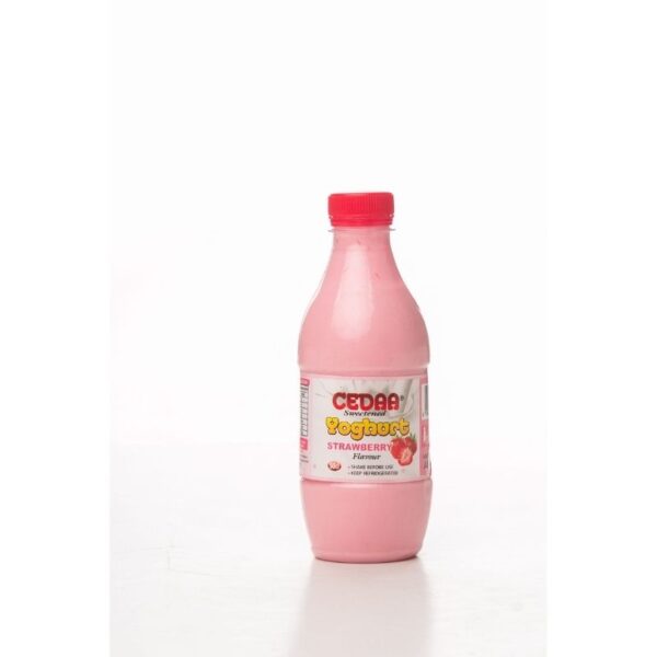 CEDAA YOGHURT STRAWBERRY 50CL