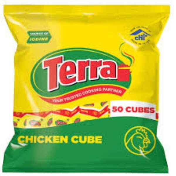 TERRA CHICKEN CUBES 50PCS