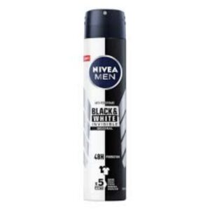NIVEA MEN BLACK & WHITE INVISIBLE SPRAY 200ML