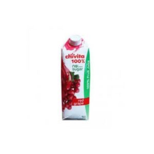 CHIVITA 100% NO SUGAR RED GRAPE 1LTR
