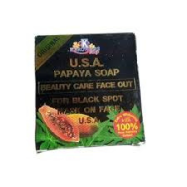 U.S.A CARROT SOAP FOR BLACK SPOT 120G - Image 2