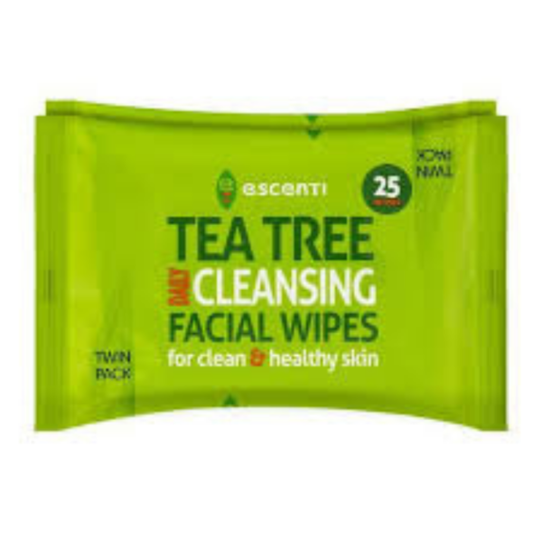 TEA TREE FACIAL WIPES TWIN PACK - Image 2