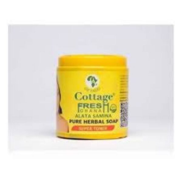 COTTAGE FRESH SUPER TONER GHANA HERBAL SOAP 550G - Image 2