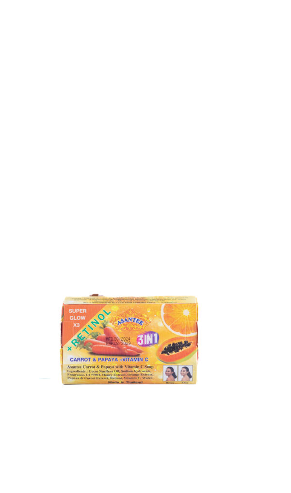 ASANTEE 3 IN 1 CARROT & PAPPAYA + VITAMIN C