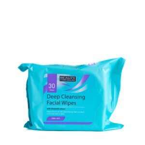 BEAUTY FORMULAS DEEP CLEANSING FACIAL WIPES