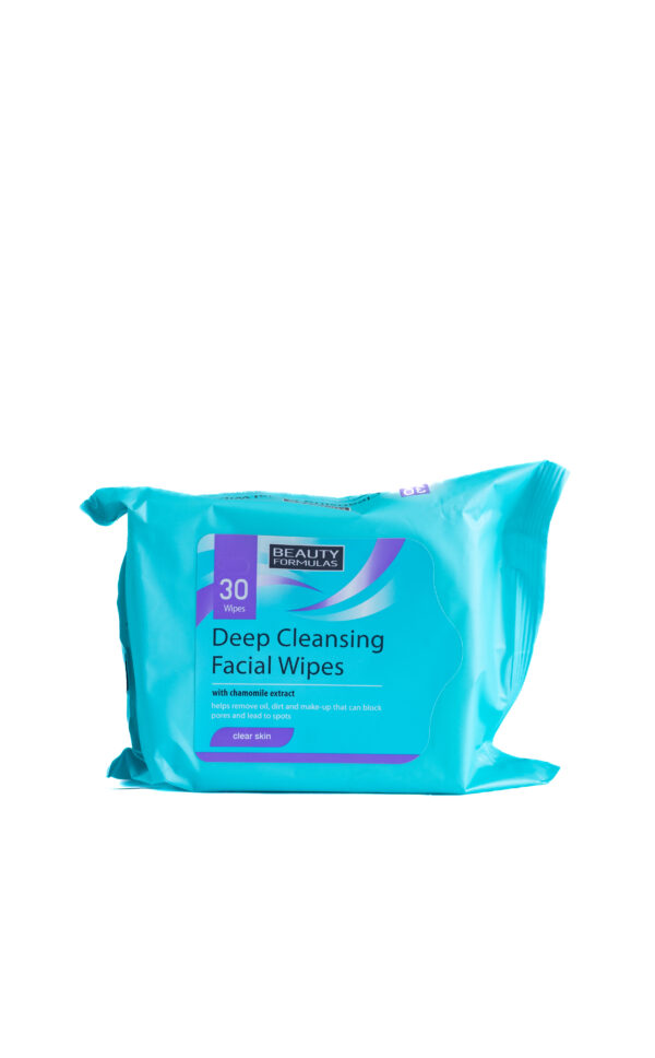 BEAUTY FORMULAS DEEP CLEANSING FACIAL WIPES